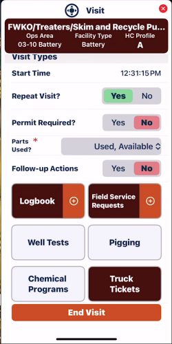 GEN 2 - Visit Detail 02 Screen